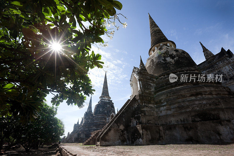 泰国阿育王，Sanphet Wat Phra。
